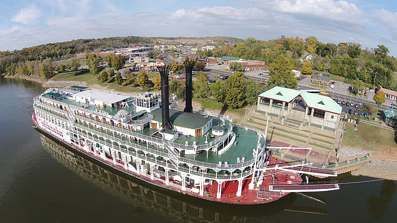 American Queen Riverboat in Clarksville
